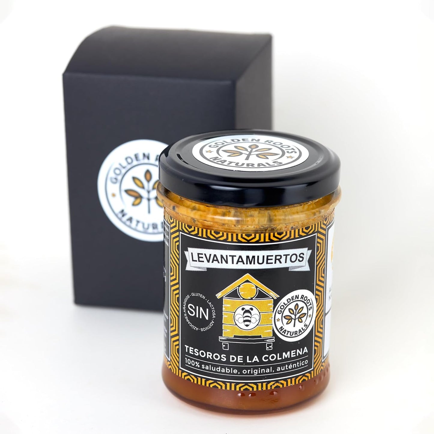 Levantamuertos Original – Miel Energética con Jalea Real, Polen y Propóleo – Refuerzo Natural para el Cansancio – Pack Ahorro