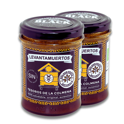 Levantamuertos Original – Miel Energética con Jalea Real, Polen y Propóleo – Refuerzo Natural para el Cansancio – Pack Ahorro