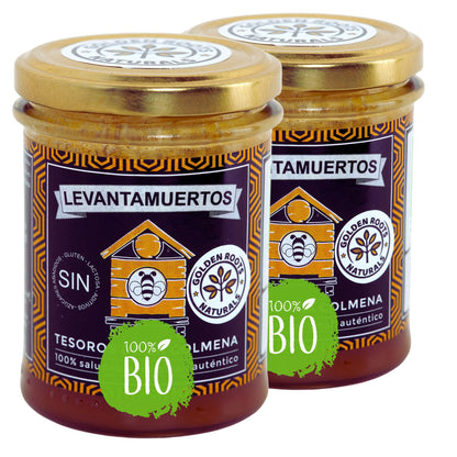 Levantamuertos Original – Miel Energética con Jalea Real, Polen y Propóleo – Refuerzo Natural para el Cansancio – Pack Ahorro